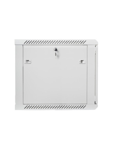 Szafa Rack Lanberg Wf01-6609-10S (9U  500Mm / 600Mm / 600 Mm  Wisząca  Szklane  19''  Kolor Szary)