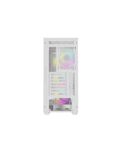 Obudowa Genesis Diaxid 605 Argb Midi Tower Z Oknem Usb-C Biała