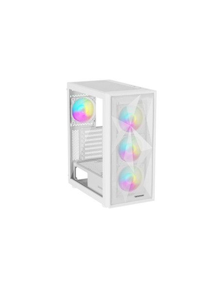 Obudowa Genesis Diaxid 605 Argb Midi Tower Z Oknem Usb-C Biała
