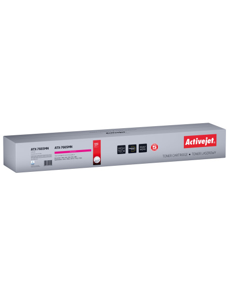 Activejet Atx-7665Mn Toner (Zamiennik Xerox 006R01451  Supreme  34000 Stron  Purpurowy)