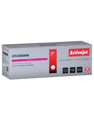 Activejet Atk-8600Mn Toner (Zamiennik Kyocera Tk-8600M  Supreme  20000 Stron  Purpurowy)