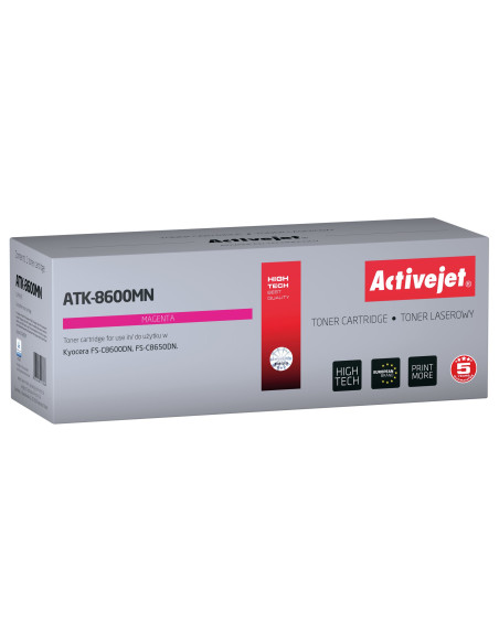 Activejet Atk-8600Mn Toner (Zamiennik Kyocera Tk-8600M  Supreme  20000 Stron  Purpurowy)