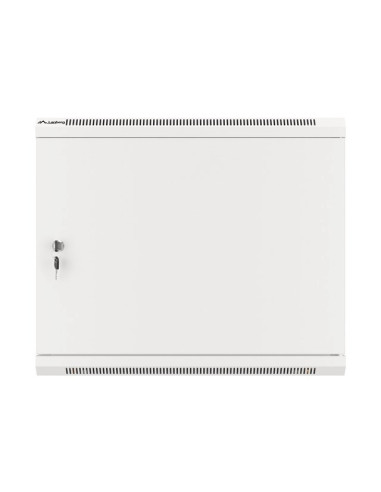 Lanberg Szafa Wisząca Rack 19" 9U 600X450 Drzwi Metalowe Szara (Flat Pack) Wf01-6409-00S