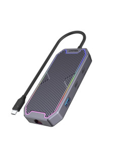 Unitek Hub Usb-C, Hdmi 2.0, Rj45, 3,5Mm,100W 10Gbps 2