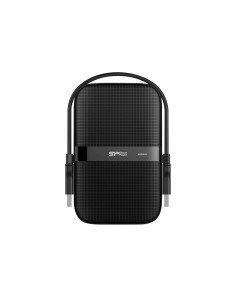 Dysk Zewnętrzny Hdd Silicon Power Armor A60 (1Tb  2.5"  Usb 3.2  5400 Obr/Min  Black  Sp010Tbphda60S3A)