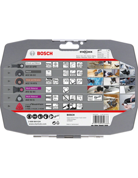 Zestaw Do Renowacji Bosch Starlock Mt 8 Szt.