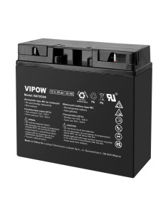 Akumulator Vipow Typu Mc Do Motocykli 12V 25Ah