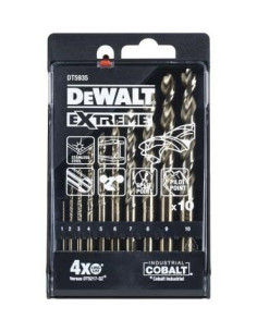 Zestaw Wierteł Hss-G Cobalt Extreme 1-10Mm 10Szt