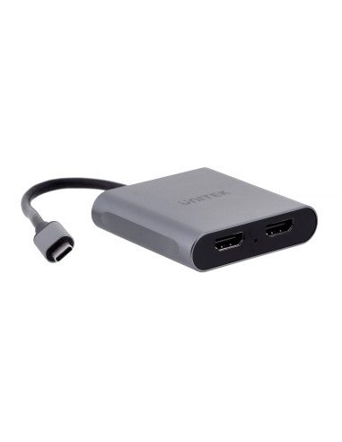 Unitek Adapter Usb-C, 2X Hdmi, 4K@60Hz, Mst, V1404B