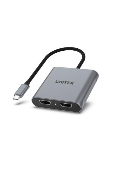 Unitek Adapter Usb-C, 2X Hdmi, 4K@60Hz, Mst, V1404B