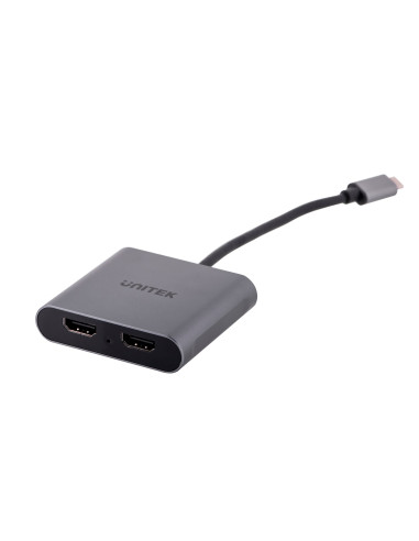 Unitek Adapter Usb-C, 2X Hdmi, 4K@60Hz, Mst, V1404B