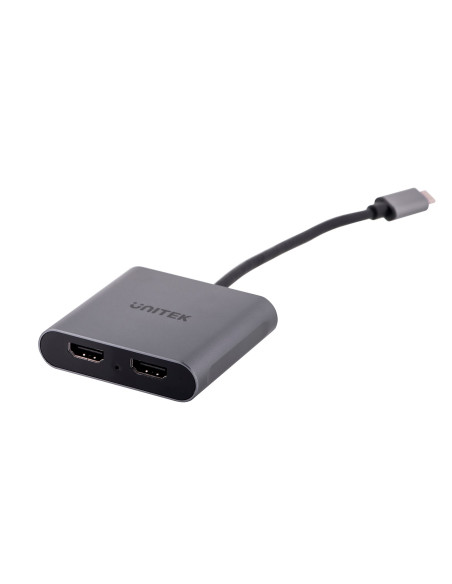 Unitek Adapter Usb-C, 2X Hdmi, 4K@60Hz, Mst, V1404B