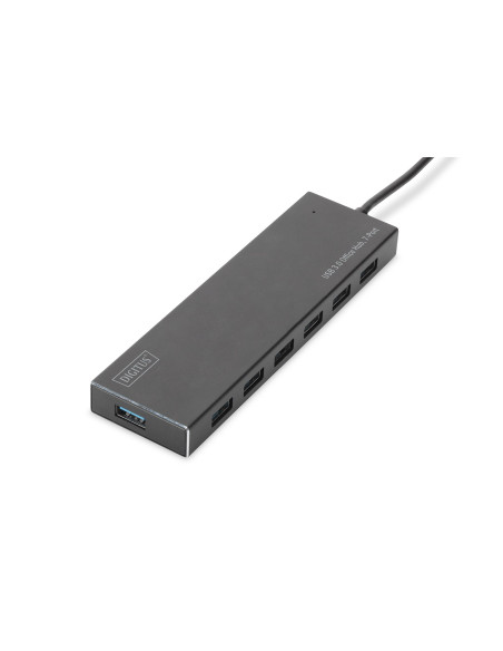 Digitus Hub Usb 3.0/Koncentrator 7Xusb 3.0 Superspeed, Aktywny, Aluminium Da-70241-1