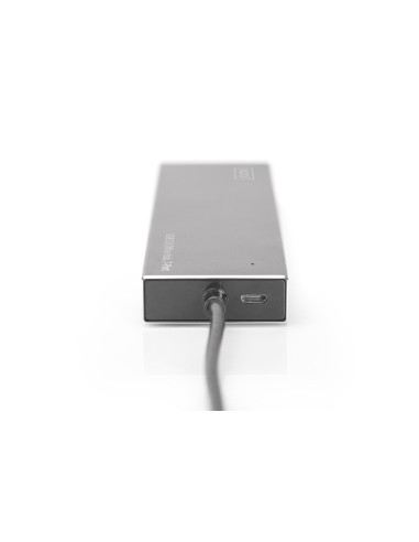 Digitus Hub Usb 3.0/Koncentrator 7Xusb 3.0 Superspeed, Aktywny, Aluminium Da-70241-1