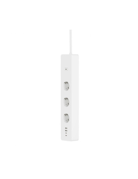 Woox R6132 Inteligentna Listwa Zasilająca 3 X Gniazdo Sieciowe Type F (Cee 7/4) 1,5 M 4 3680 W Biały