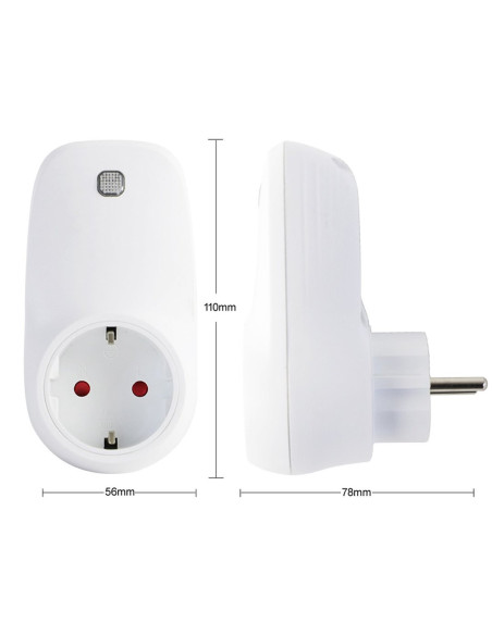 Termostat Gniazdkowy Cronos Wifi Do Promiennika Cronos Grafen Basic / Carbon P800 I P1000
