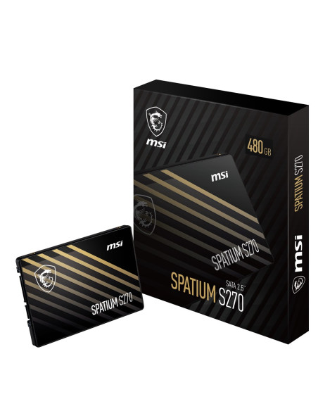 Dysk Ssd Msi Spatium S270 Sata 2.5” 480Gb