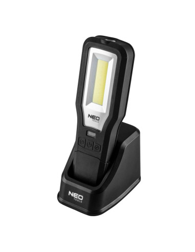 Lampa Warsztatowa 550 Lm Cob Led + Baza + Ładowarka