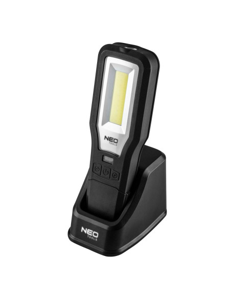 Lampa Warsztatowa 550 Lm Cob Led + Baza + Ładowarka