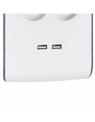 Listwa Zasilająca Belkin Power Surge 8-Port + 2Xusb-A 18W 900J 2M Grey/White