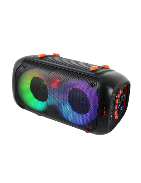 Esperanza Głośnik Bt Fm Led Rgb Karaoke Singer Ep156