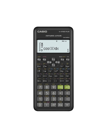 Casio Kalkulator Naukowy Fx-570Esplus-2-B, 417 Funkcji, 77X162Mm, Czarny