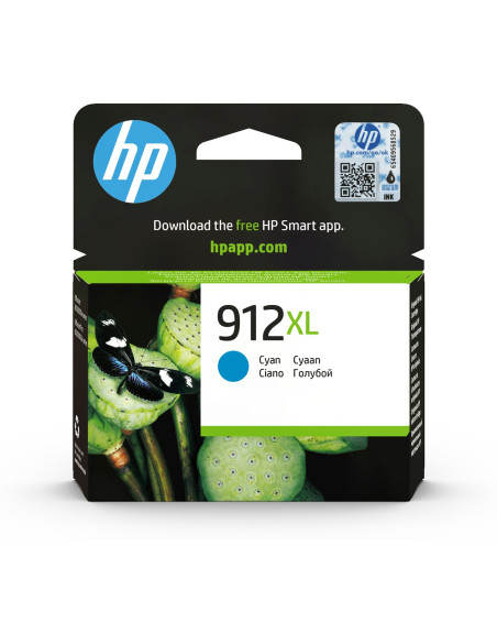 Hp 912Xl Oryginalny Wysokowydajny Wkład Atramentowy Błękitny