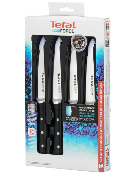 Zestaw 4 Noży Tefal Ice Force K232S414