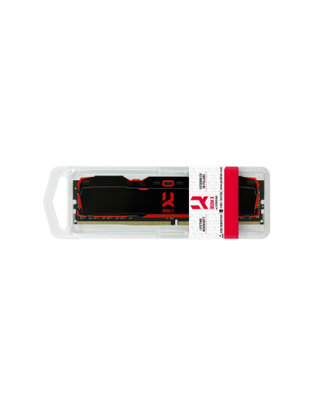 Goodram Ddr4 16Gb Pc4-25600 (3200Mhz) 16-20-20 Irdm X Black 1024X8