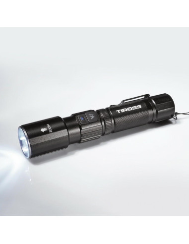 Tiross Latarka Led 1000 Lm Akumulatorowa Ts1890