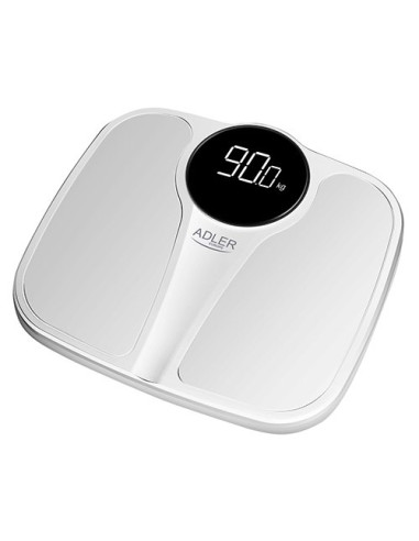 Elektroniczna Waga Łazienkowa Adler Ad 8172W Led