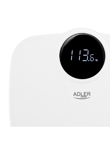 Elektroniczna Waga Łazienkowa Adler Ad 8172W Led