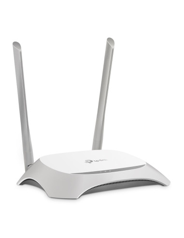 Tp-Link Tl-Wr840N Router Bezprzewodowy Fast Ethernet Jedna Częstotliwości (2,4 Ghz) Szary, Biały