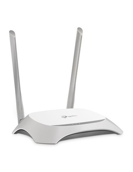 Tp-Link Tl-Wr840N Router Bezprzewodowy Fast Ethernet Jedna Częstotliwości (2,4 Ghz) Szary, Biały