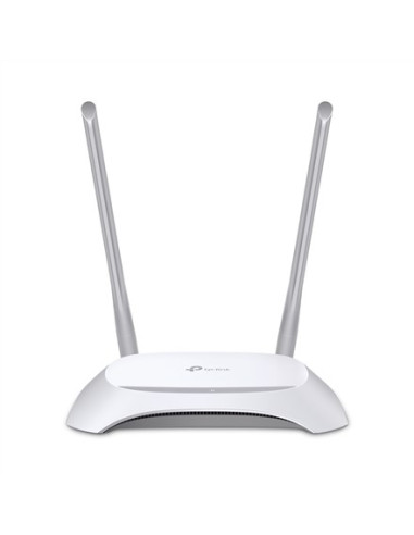 Tp-Link Tl-Wr840N Router Bezprzewodowy Fast Ethernet Jedna Częstotliwości (2,4 Ghz) Szary, Biały