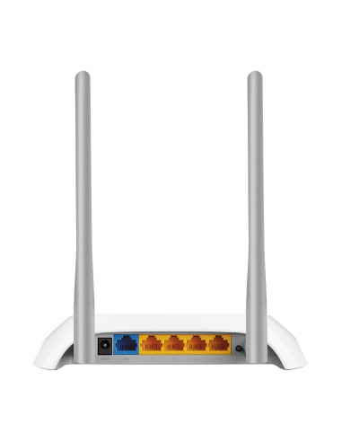 Tp-Link Tl-Wr840N Router Bezprzewodowy Fast Ethernet Jedna Częstotliwości (2,4 Ghz) Szary, Biały