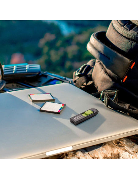 Memory Drive Flash Usb-C 256Gb/Acho-Uc300-256G-Rnb/Bu Adata