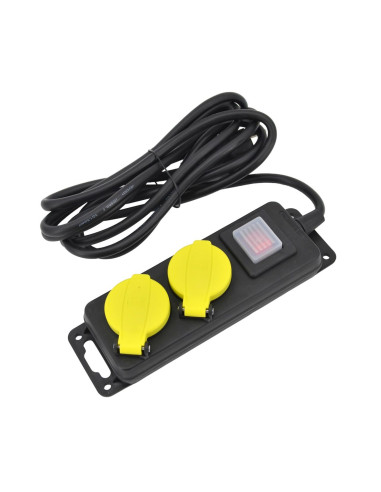 Aw Przedłużacz Warsztatowy Wył.u.2G*5,0M  Ip44 3X1,5Mm