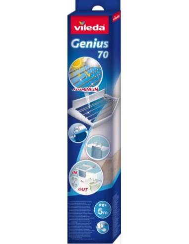 Suszarka Ścienna Vileda Genius 70