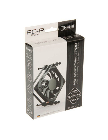 Noiseblocker Blacksilent Pro Wentylator Pc-P - 80Mm