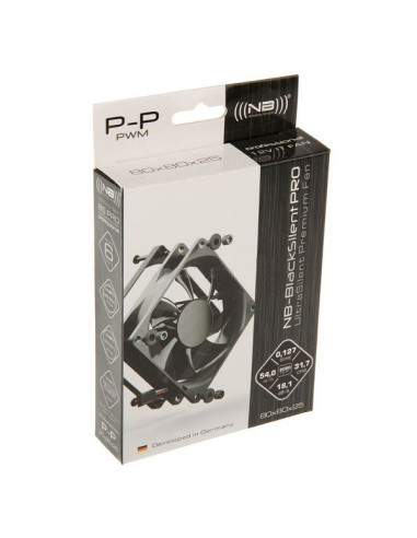 Noiseblocker Blacksilent Pro Wentylator P-P - 80 Mm