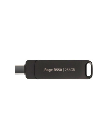 Patriot Rage R550 256Gb Dual Usb A+C, Alu, 100Mbs