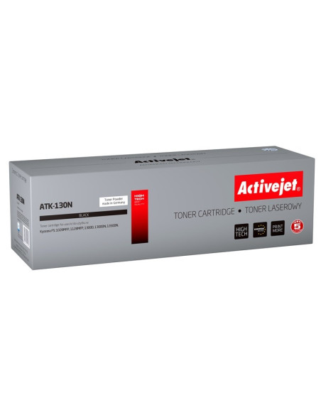 Activejet Atk-130N Toner (Zamiennik Kyocera Tk-130  Supreme  7200 Stron  Czarny)