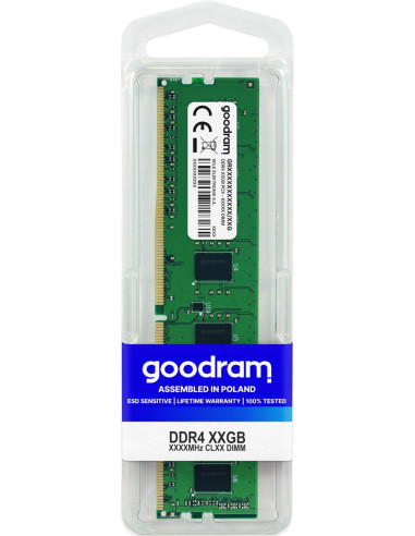Pamięć Goodram Gr2666D464L19S/8G (Ddr4 Dimm  1 X 8 Gb  2666 Mhz  Cl19)