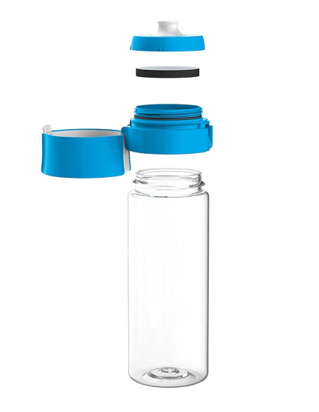 Butelka Filtrująca Brita Fill&Go Niebieska + 4 Filtry Microdisc