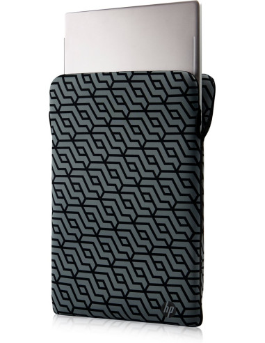 Etui Hp Reversible Protective Geo Laptop Sleeve Do Notebooka 15,6" Czarno-Szare 2F2L0Aa