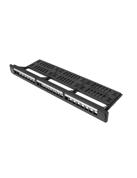 Patch Panel Lanberg Ppks-1124-B (1U  19")
