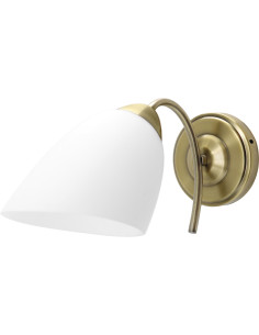 Kinkiet Klasyczny Pojedyńczy Activejet Nikita Patyna E27 Do Salonu 2