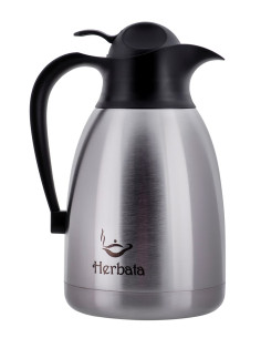 Promis Dzbanek Stalowy 1,5 L, Nadruk Herbata Tmh15