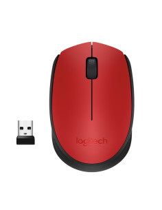 Mysz Logitech M171 910-004641 (Optyczna  1000 Dpi  Kolor Czerwony)